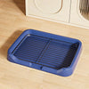 Elevated Dog Potty Tray with Steel Frame