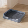 Elevated Dog Potty Tray with Steel Frame