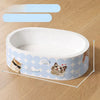 Deep Oval Cardboard Cat Scratcher Bed - p-00017