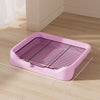 Elevated Dog Potty Tray with Steel Frame