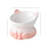 Elevated Ceramic Cat Bowl