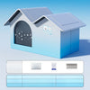 Enclosed Nylon Pet Bed for Cats and Dogs