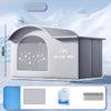 Enclosed Nylon Pet Bed for Cats and Dogs