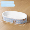 Deep Oval Cardboard Cat Scratcher Bed - p-00017