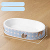 Deep Oval Cardboard Cat Scratcher Bed - p-00017