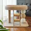 Low-Profile Cat Tree with Cat Bed and Sisal Scratcher