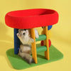 Low-Profile Cat Tree with Cat Bed and Sisal Scratcher