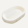 Oval Cat Scratcher with Integrated Lounge Bed