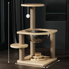Wooden Space Capsule Cat Tree with Scratching Post