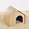 Corrugated Cardboard Cat Scratcher House