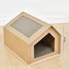 Corrugated Cardboard Cat Scratcher House