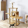 Cat Tree with Scratching Posts and a Hideaway
