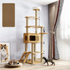 Cat Tree with Scratching Posts and a Hideaway