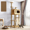 Cat Tree with Scratching Posts and a Hideaway