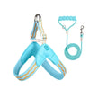 Y-Shaped Nylon Dog Harness and Leash