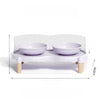 Ceramic Pet Bowl Set with Stand