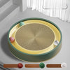 Extra-Large Round Kraft Paper Cat Scratcher with Play Balls - p-00036