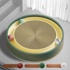 Extra-Large Round Kraft Paper Cat Scratcher with Play Balls - p-00036