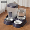 Non-Electric Pet Water Dispenser with Integrated Bowl