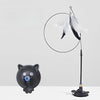Suction Cup Cat Teaser Toy with Long Wand