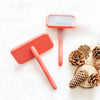 Wooden Air-Cushioned Pin Brush for Cats & Dogs