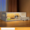 Multi-Level Cat Condo with Integrated Litter Box