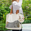 Adjustable Mesh Pet Carrier Bag for Cats and Dogs