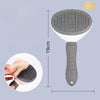 Self-Cleaning Pet Brush for Dogs & Cats, 3.8-Inch Wide Head