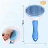 Self-Cleaning Pet Brush for Dogs & Cats, 3.8-Inch Wide Head