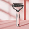 Double-Sided Dematting and Thinning Comb for Cats and Dogs