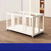 Movable Indoor Dog Playpen with Door