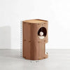 Multi-Level Cat Tree with Enclosed House and Scratching Areas