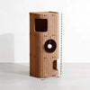 Multi-Level Cat Tree with Enclosed House and Scratching Areas