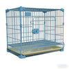 Stackable Metal Dog Crate with Sliding Door for Small and Medium Dogs