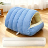 Semi-Enclosed EPE Foam Pet Bed for Cats & Dogs