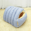 Enclosed Pet Bed for Cats & Small Dogs