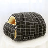 Enclosed Pet Bed for Cats & Small Dogs