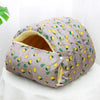Enclosed Pet Bed for Cats & Small Dogs