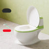 Toilet-Shaped Pet Water Bowl with Wide Opening