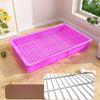 Dog Potty Training Tray with Grate