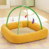 Cat Tent Bed & Play Mat for Indoor Lounging