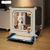 Indoor Pet Crate with Separate Toilet Tray
